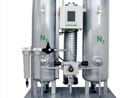 Skid Membrane Nitrogen Gas Generation อุปกรณ์เครื่องดื่ม Ln2 Plant
